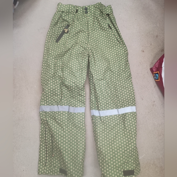 DUCKSDAY MATCHING SHELL SNOWBOARDING SKI JACKET COAT PANTS 134 140 10 GIRLS - Picture 2 of 8